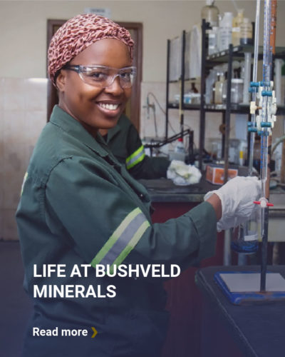 LIFE AT BUSHVELD MINERALS