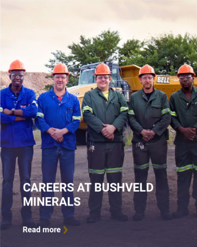 CAREERS AT BUSHVELD MINERALS